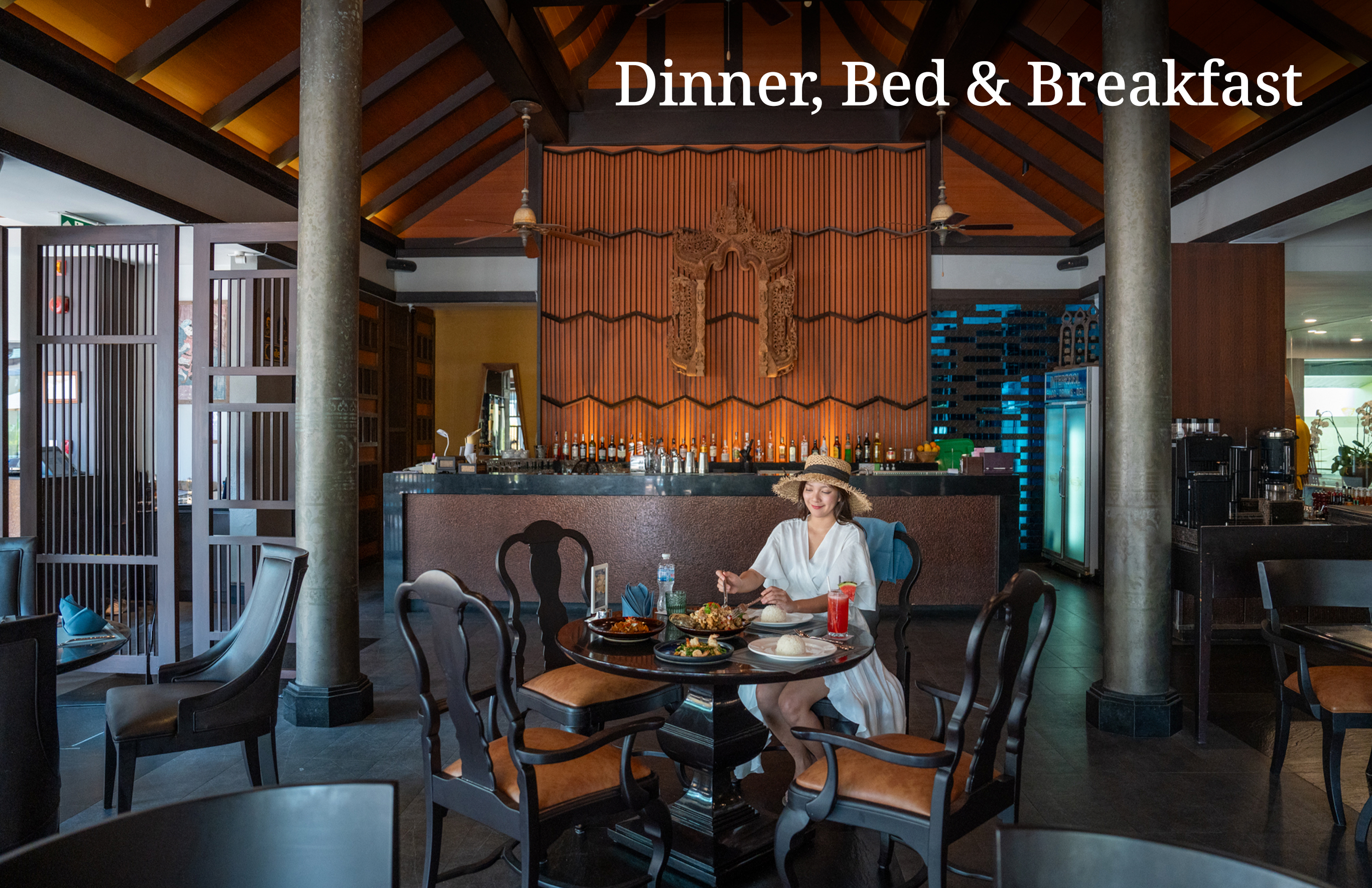 Fully flexible rate includes breakfast and a three-course dinner from set menu or buffet in a designated hotel restaurant for one or two adults sharing a room.&nbsp; — Holiday Inn Resort Phuket